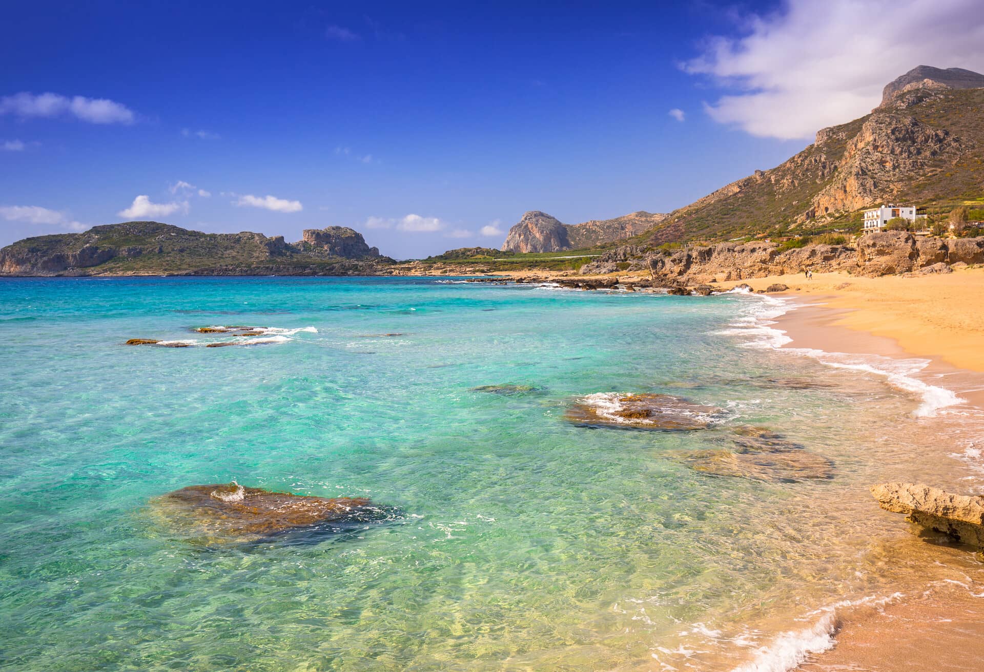 Η Κρήτη είναι το καλύτερο νησί για διακοπές στην παραλία.